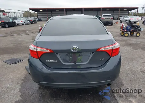 2014 Toyota Corolla Le z USA, uszkodzony, nr VIN 2T1BURHE3EC226791